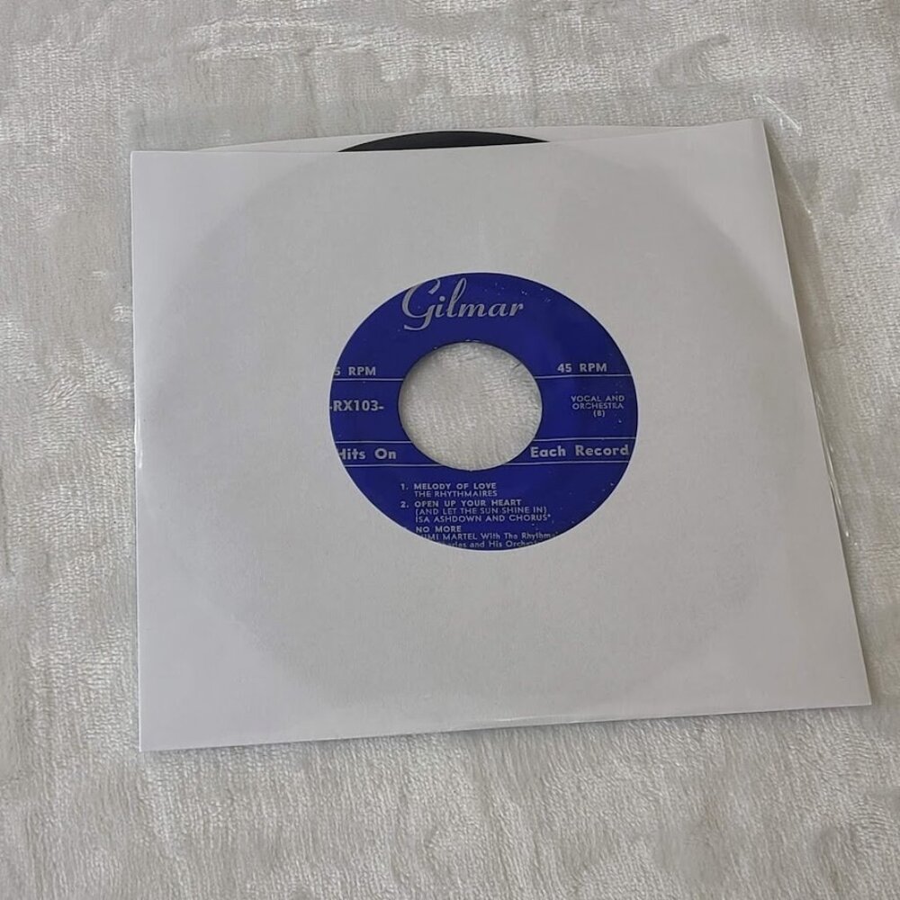Gilmar Various Artist 6 Hits on Each Record 45 RPM RX103 Rhythmaires Mimi Martel - Picture 5 of 5